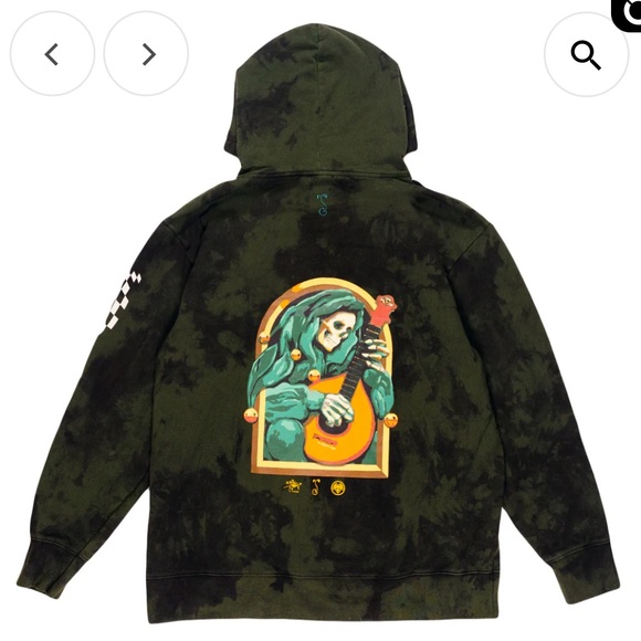 Grassroots California Stanley Mouse Jester Never Summer Pullover Hoodie XL NWOT - Picture 4 of 4